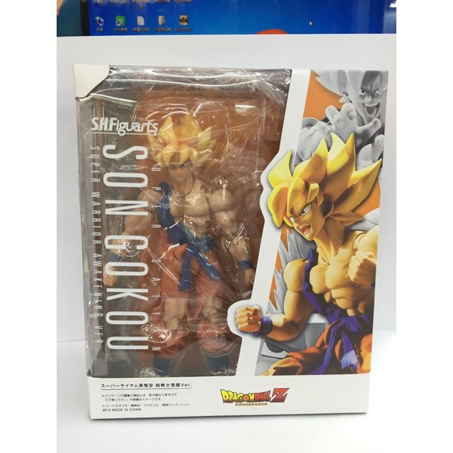 SHFiguarts-Figura de acción de Dragon Ball, figura de Anime Son Gokou, juguete modelo Son Gokong Goku, regalo de Navidad de mantequilla para peuv zhangmengya LED