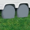 Classic Accessories Over Drive RV Wheel Covers, Wheels 37" - 41" Diameter (bus), 9.25" Tire Width, Grey