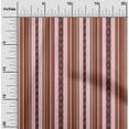 thumbnail image 1 of oneOone Silk Tabby Fabric Stripe Ikat Print Fabric BTY 42 Inch Wide, 1 of 1