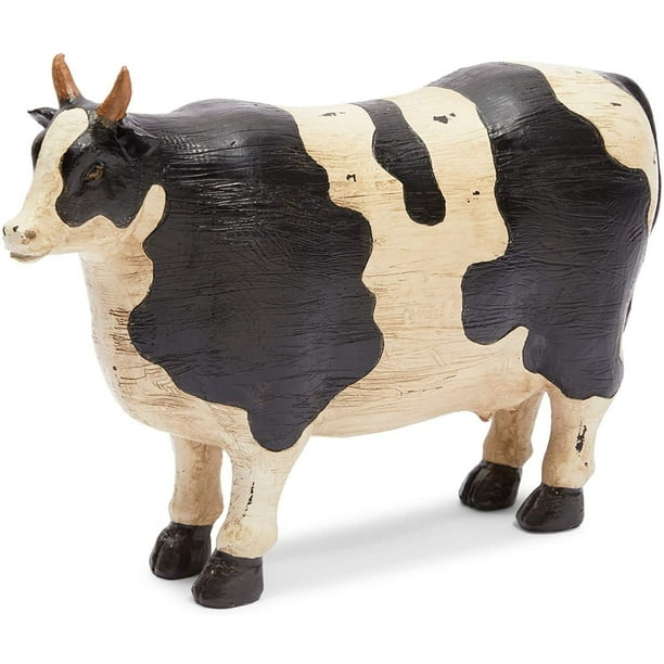 plastic cow statue