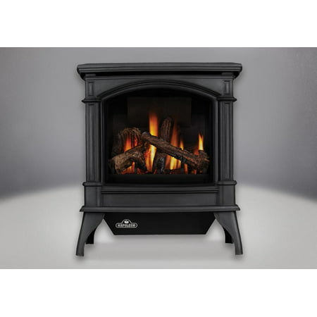 UPC 629169027866 product image for GVFS60-1N Vent-Free Cast Iron Gas Stove in Painted Metallic Black: Natural Gas | upcitemdb.com