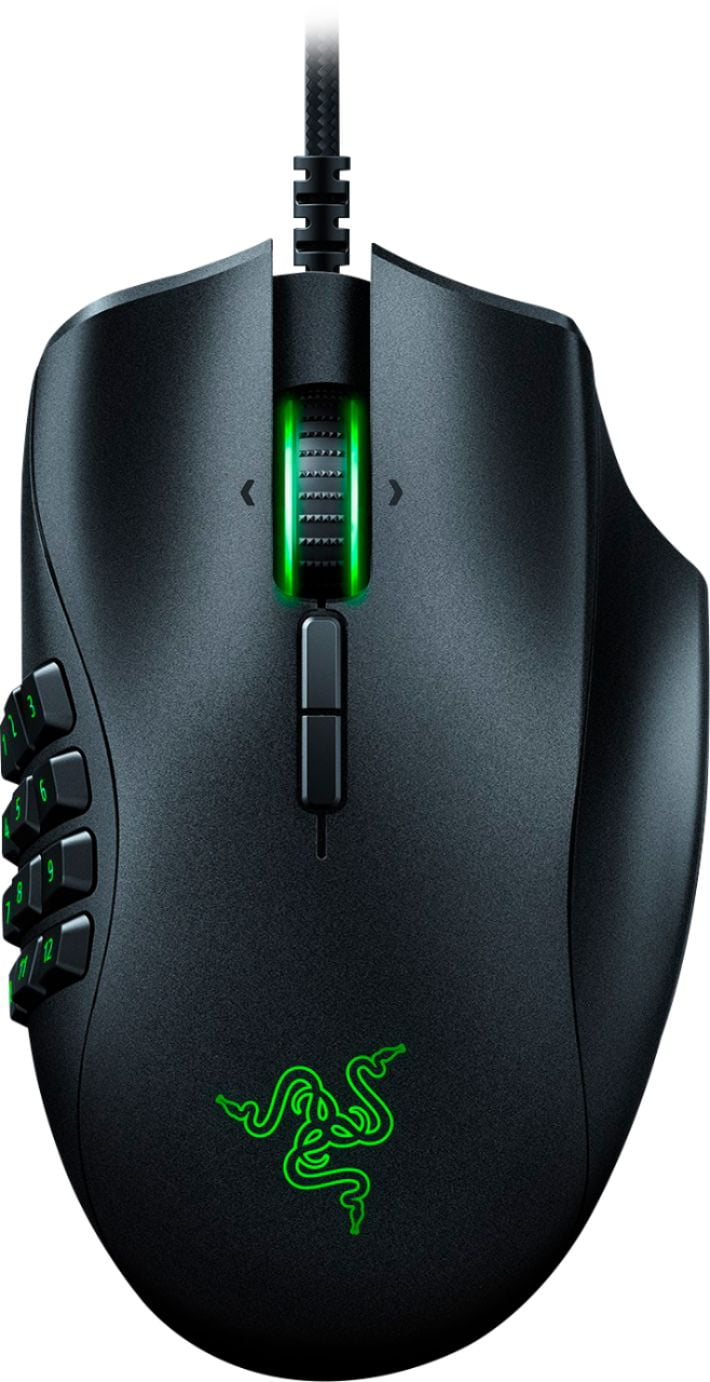 Razer Naga Classic Edition Wired Optical Mmo Gaming Mouse 12 Buttons Chroma Rgb Black 