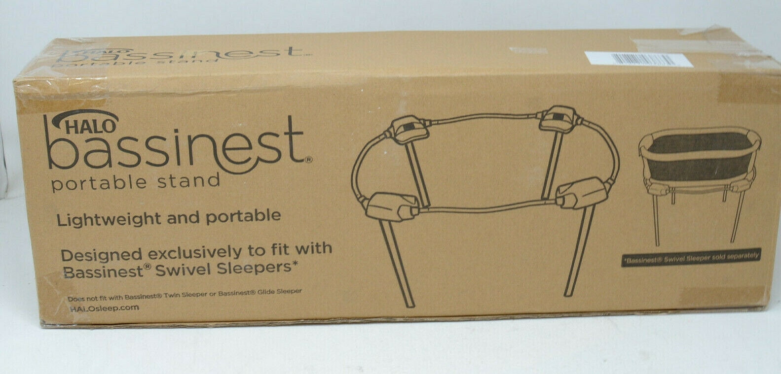 halo bassinest portable stand