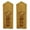 1 pair yellow with g, variant on Professional Uniform Epaulets Uniform Shoulder Epaulettes Shoulder Bars