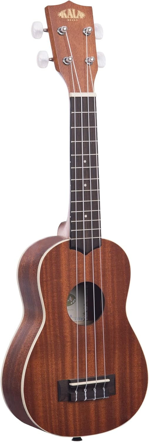 Kala KA-S Mahogany Soprano Ukulele, Satin/Mahogany/Mahogany