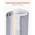 thumbnail image 3 of VEVOR Air Conditioner Hose Cover Wrap Universal Portable AC Hose Insulation Sleeve, 3 of 9
