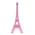 thumbnail image 2 of Estatua decorativa vintage de la Torre de París, de aleación, color rosa, 18 cm Rosa 18cm, 2 of 9