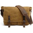 thumbnail image 1 of Bandolera HuaChen, estilo militar vintage, impermeable, 1 of 9