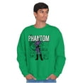 thumbnail image 5 of the Phantom Retro Comic Superhero Sweatshirt for Men or Women Brisco Brands S, 5 of 6