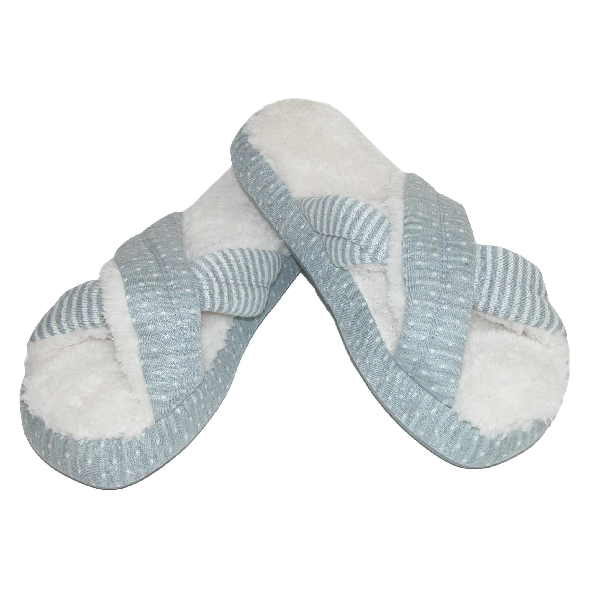 Dearfoams Women's Mixed Print XBand Platfoam Slide Slipper Walmart