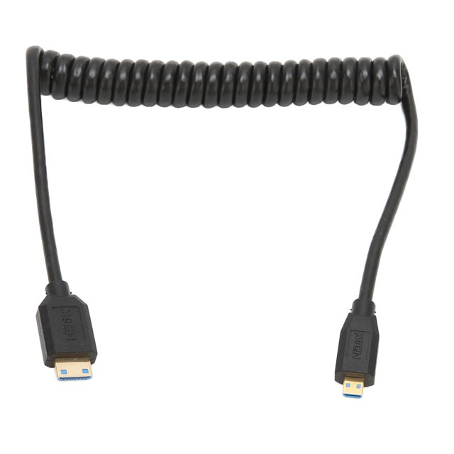 Cable de interfaz multimedia de alta definición Micro a Mini 8K HD Bling Bling para monitores de TV Proyectores