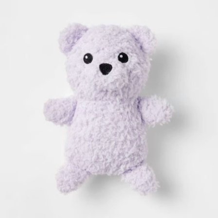 Bear Plush Puppy Dog Toy -  Purple