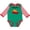 Green and Red, variant on Inktastic Cutie Pie Boys or Girls Long Sleeve Baby Bodysuit