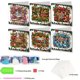 thumbnail image 5 of Tarjeta Deseos Diarios Likrtyny Diamantes Pintura DIY 6 Uds Navidad para Adultos, 5 of 9