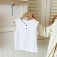 thumbnail image 2 of fatyb Kids Tank Tops Cotton Boys Girls Sleeveless Undershirts Casual Round Neck Comfy Summer Tshirts, 2 of 7