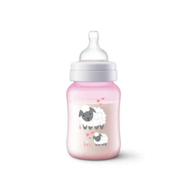 Philips Avent biberón anti-colic rosa borrego 9oz/260ml