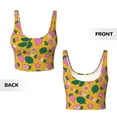 thumbnail image 6 of Uemuo Strawberry Pattern Women's Sports Bra - High Impact Support, Breathable, and Comfortable Athletic Bra for Running, Yoga, and Workouts, 6 of 9