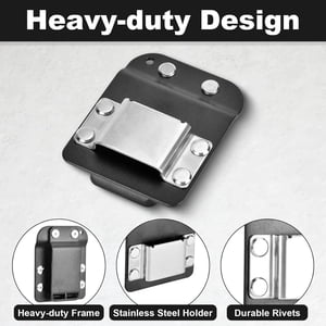 WIFKLSIIPG Tape Measure Holder for Belt Tape Measure Belt Clip Measuring Tapes Holder Fits up to Tool Belts Quickly or Hang