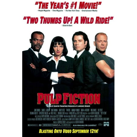 Pulp Fiction POSTER (27x40) (1994) (Style F)