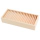 thumbnail image 1 of Wooden Detachable Compartment Box 1Pcs Yellow Compact Large Capacity Card Storage Box, 1 of 5