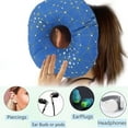 thumbnail image 4 of Ear Pillow, Donut Shaped Soft Ear Side Sleeping Pillow  for Earphones Users, 4 of 7