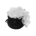thumbnail image 2 of Halloween Decorations Indoor - DIY Bubbling Cauldron Set - Black Plastic Bowl Hocus Pocus Party Decoration - Spooky Vintage Decor for Home Kitchen Room Party Table (White), 2 of 9