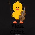 thumbnail image 3 of CafePress - Viola Chick Women's Dark T Shirt - Women's Traditional Fit Dark T-Shirt, 3 of 4