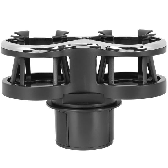 SHISUYAN Vehicle-mounted Cup Expander Outdoor Cup Extender Dual Slots Water Cup Rack Car Accessory