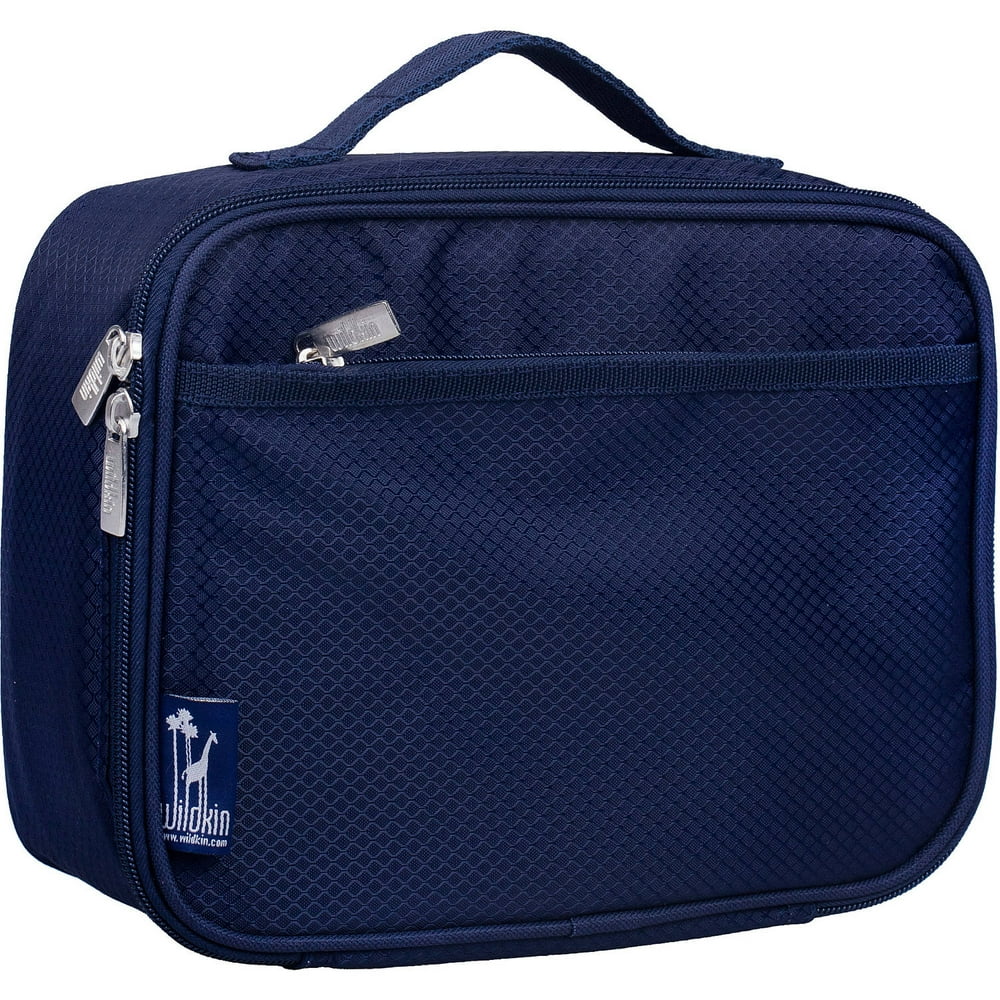 Wildkin RipStop Blue Insulated Lunch Box for Boys and Girls Walmart