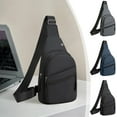 thumbnail image 1 of Bolso bandolera de gran capacidad para hombres y mujeres - Bandolera ajustable con múltiples bolsillos para teléfono, cartera, viajes y deportes al aire libre, 1 of 6