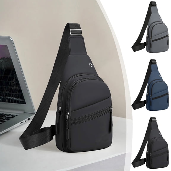 Hfnxid Small Sling Bag Crossbody Chest Shoulder Travel Bag for Men Women Outdoor Crossbody Sling Backpack Gift for Boyfriend or Girlfriend