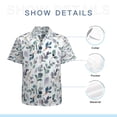 thumbnail image 7 of High Quality Hawaiian Shirts for Men Short Sleeve Aloha Beach Shirt Floral Summer Casual Button Down Shirts Blouses 4VUY28, 7 of 7