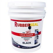Rubberseal Liquid Rubber Waterproofing and Protective Coating (5 Gallon, Black)