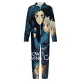 thumbnail image 4 of Howls Moving Castle One Piece Pajama Hooded Union Suit PJs Sleepwear, 4 of 7