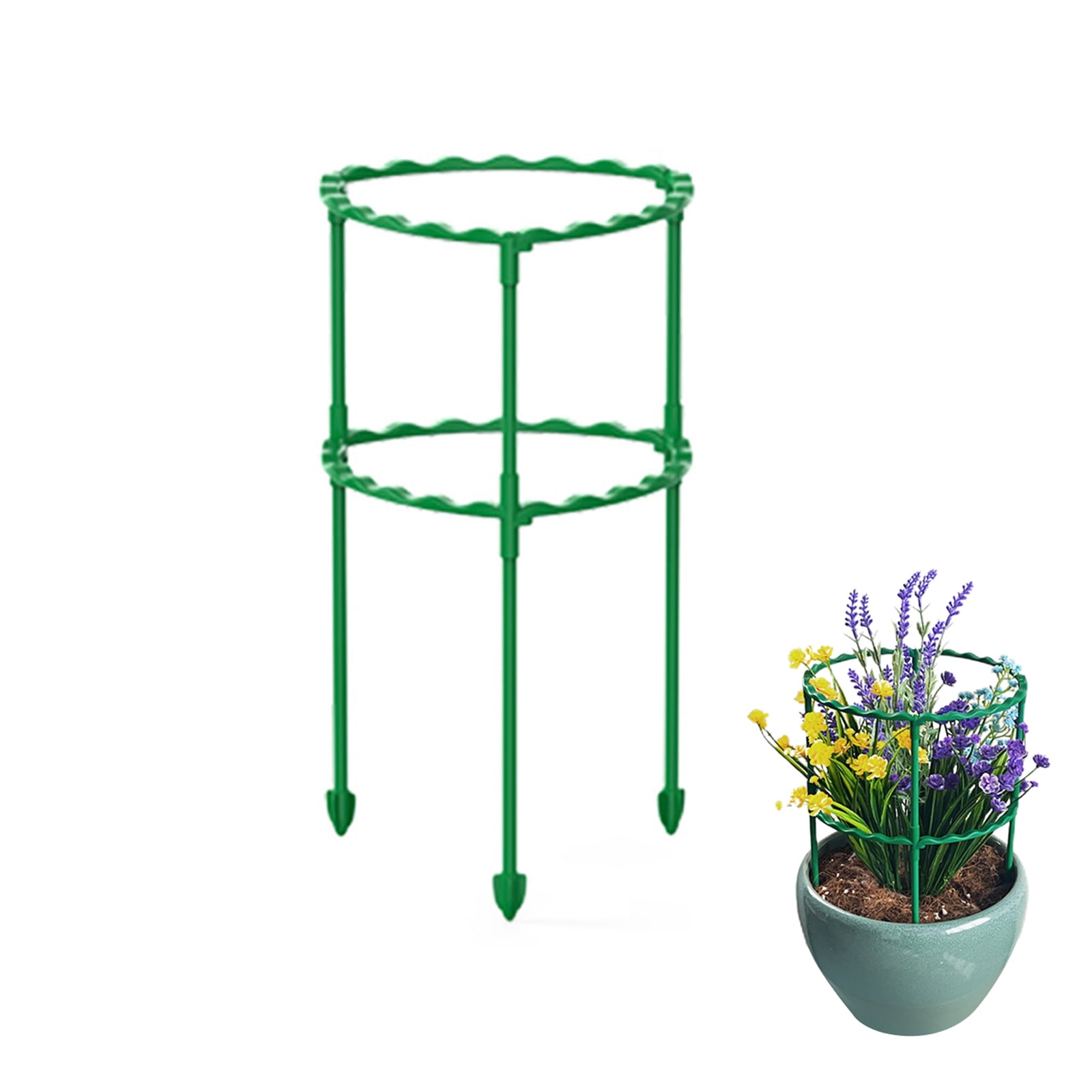 Small Tomato Cages for Garden Adjustable Micro Plant Support Cage, Mini