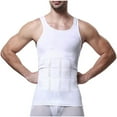 thumbnail image 4 of Yaoyar Mens Body Shaper Slimming Tummy Vest Thermal Compression Shirt Tank Top Shapewear under $10, 4 of 5
