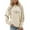 Beige, variant on Women's Sweatshirt 2025 Fashion Long Sleeve Crewneck Graphic Sweatshirt Pullover Tops