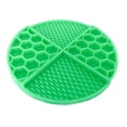 thumbnail image 1 of Greeniant Alfombrilla de alimentación Licky Pad Comer lentamente Alimentador de cachorros multicolor Lavable Resistencia al desgaste estable Gato Suministros para perros Verde Greeniant PT005058-07, 1 of 6
