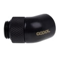 thumbnail image 3 of Alphacool Eiszapfen G1/4" Male to Female Extender, 45 Degree Rotary, Deep Black, 3 of 3