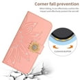 thumbnail image 3 of Case For Xiaomi 12/12X Phone Case Kickstand Protective Sunflower With Card Slot Stand Leather Wallet With A Long Lanyard, 3 of 5