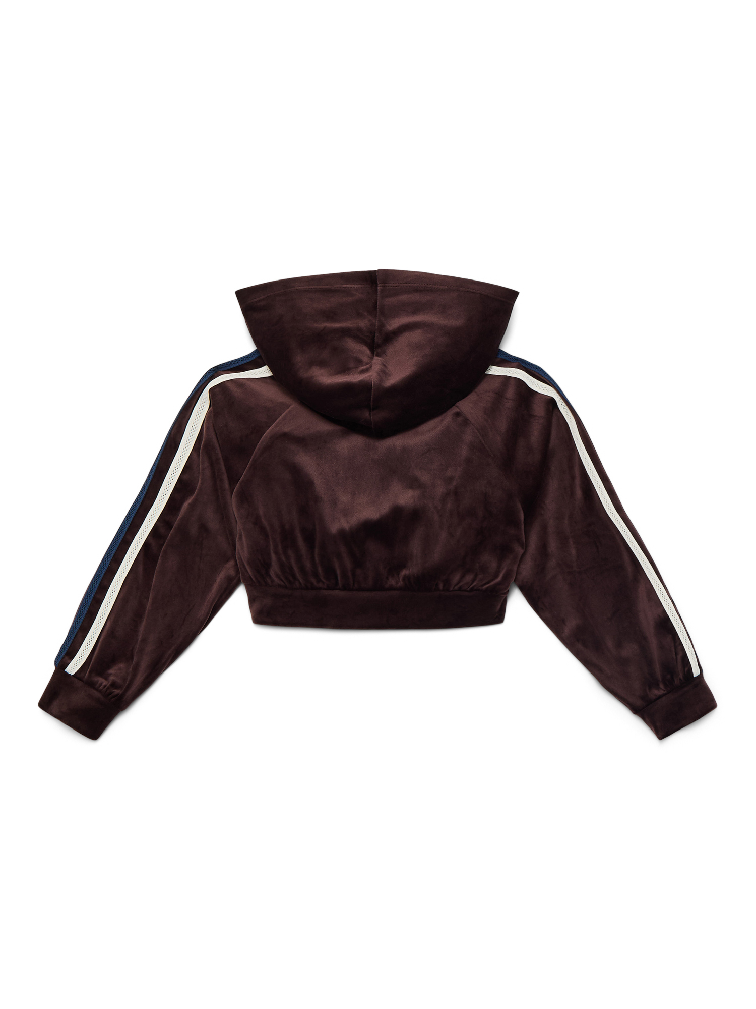 Weekend Academy Girls Velour Full Zip Hoodie, Size 4-18