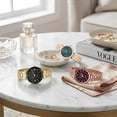 thumbnail image 4 of Jessica Simpson Diamond Collection Women Watch, Classic Quartz, Metal Band, Round Faceted Crystal Face, Elegant Dress Watch for Women, 4 of 6