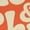 Orange, variant on Bloom & Shine Retro Women's T-Shirt Orange, Cotton, 4XL