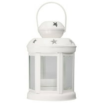 Vintage Metal Hanging Candle Lanterns ,Tealight Holder,Candlestick for Wedding,Home,Birthday Parties Gift -White