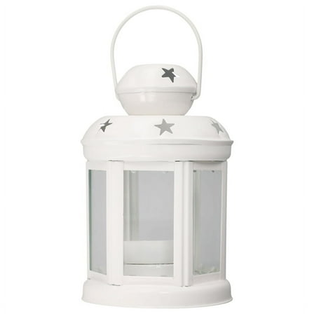 Vintage Metal Hanging Candle Lanterns ,Tealight Holder,Candlestick for Wedding,Home,Birthday Parties Gift -White