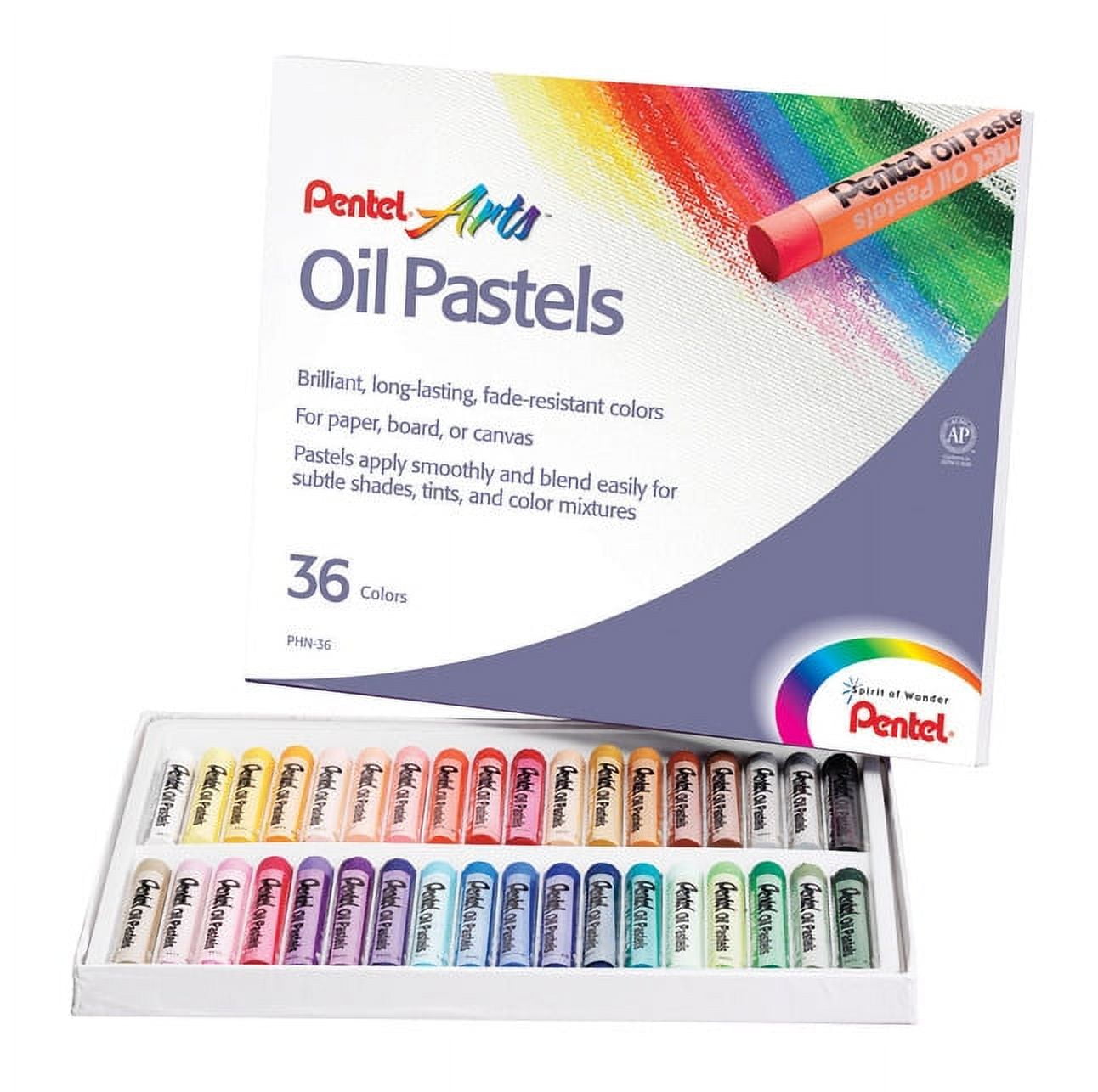 Crayola Portfolio online Water Soluble Oil Pastel Classpack, Assorted Colors, Set of 30