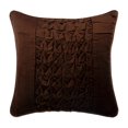 thumbnail image 1 of Funda de cojín personalizada, fundas de almohada decorativas de 35 x 35 cm (14 x 14 pulgadas) marrón, fundas de almohada de terciopelo, fundas de almohada hechas a mano, fundas de almohada de color, 1 of 5