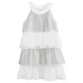 thumbnail image 5 of MSemis Girl's Tutu Skirt Leotard Sequins Hip-Hop Jazz Ballet Latin Dance Dress Jumpsuit Stage White 8, 5 of 7