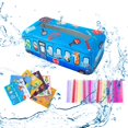 thumbnail image 1 of Caja de pañuelos Macarena Juguetes sensoriales para Montessori Azul, 1 of 8