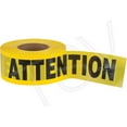 thumbnail image 1 of 1000' ATTENTION Barricade Tape, 1 of 1